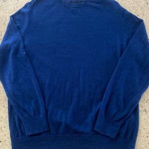 Banana Republic Men's Rich Blue Crewneck Sweater